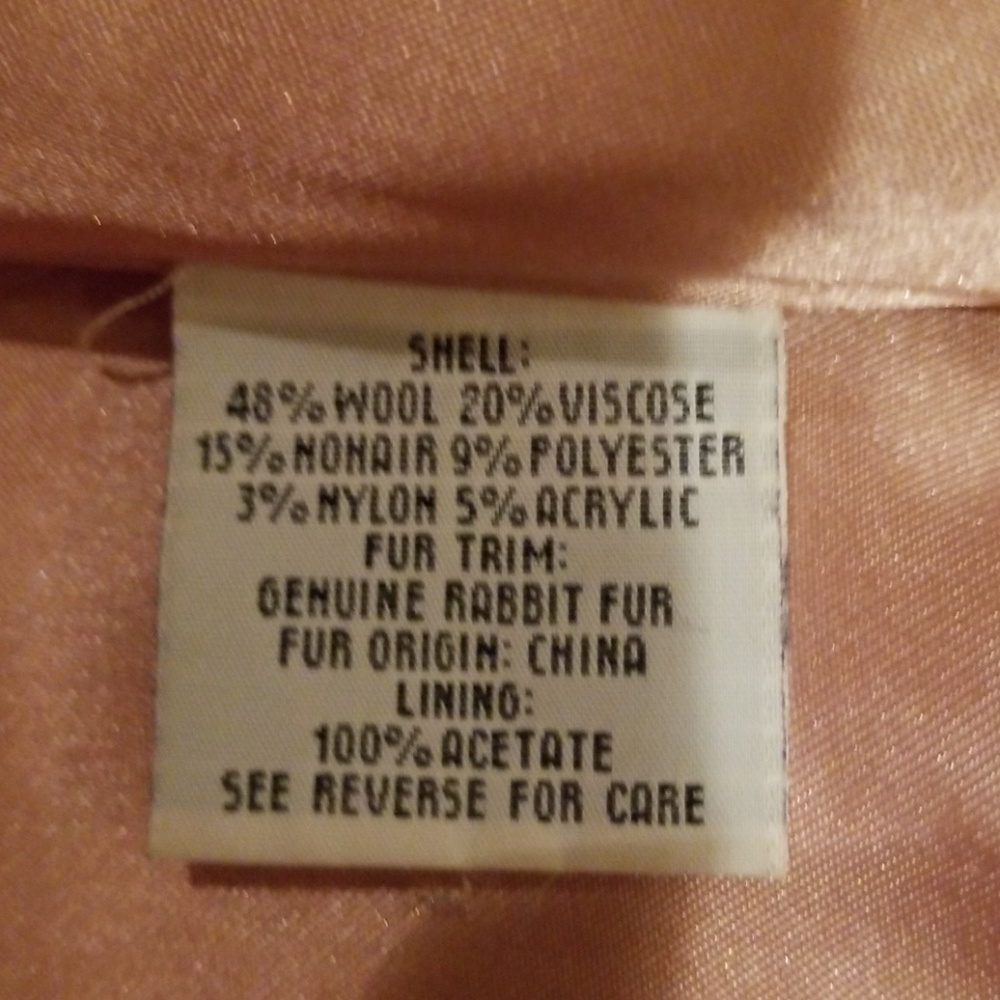 Larry Levine Tweed Coat - Picture 7 of 8